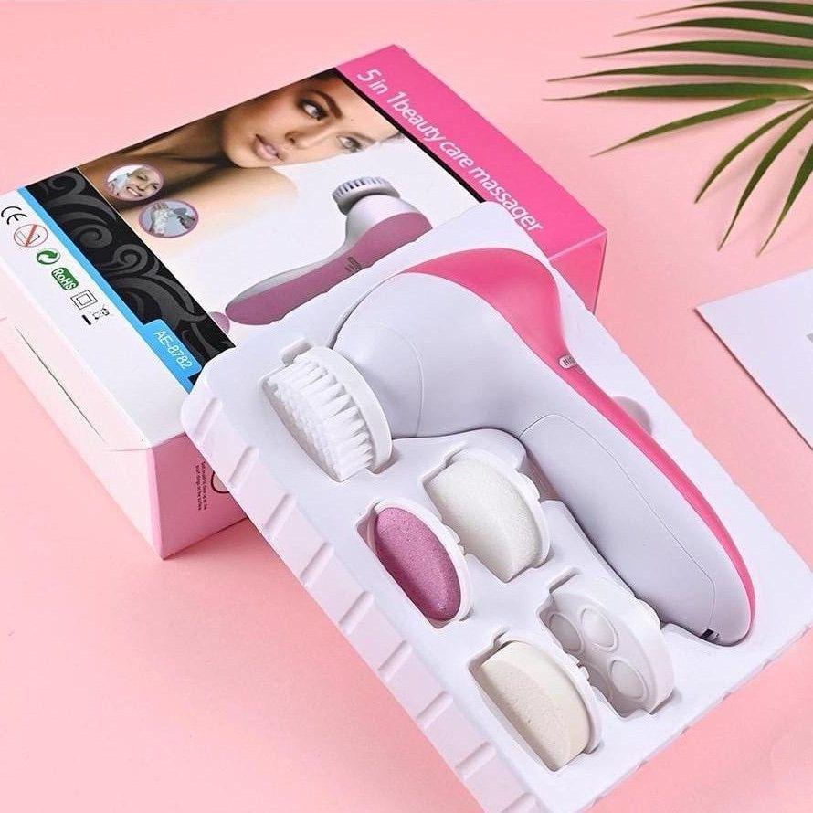 Portable Mini Electric Cleansing Brush 5 In 1