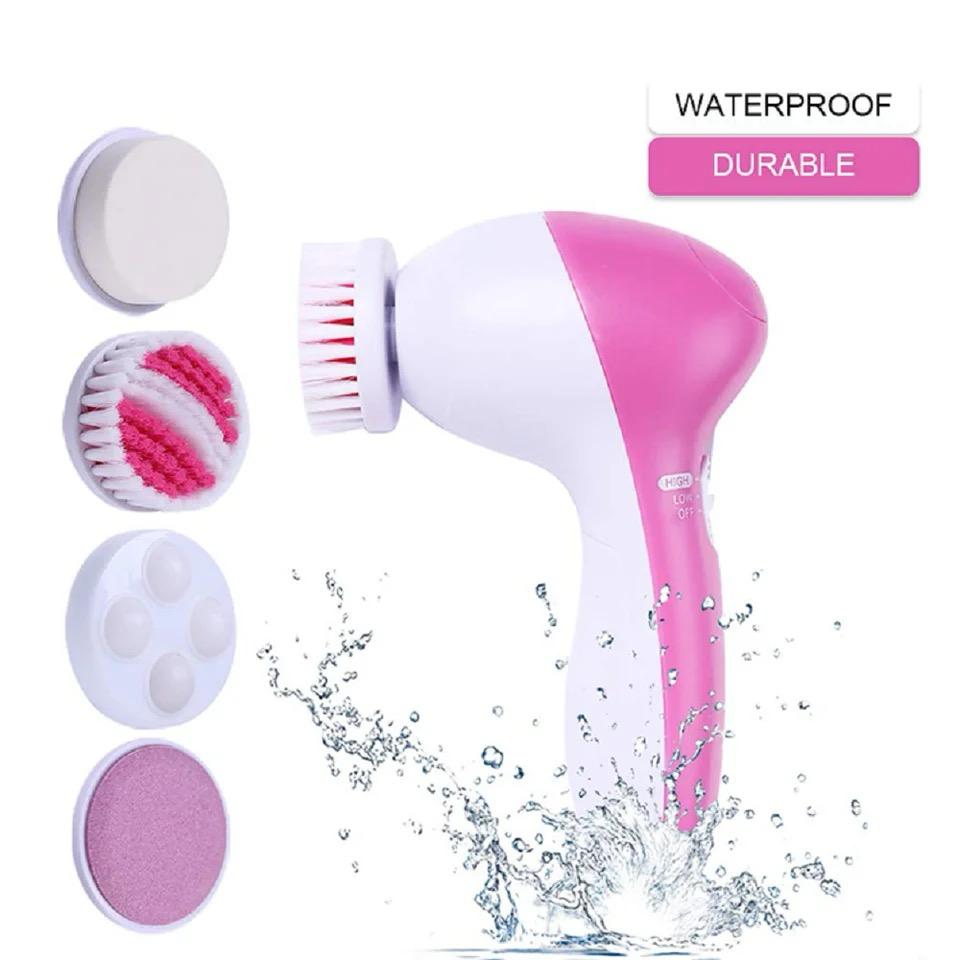 Portable Mini Electric Cleansing Brush 5 In 1